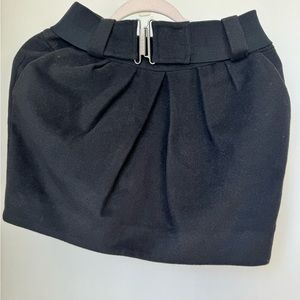 BCBGeneration black Fall winter mini skirt
